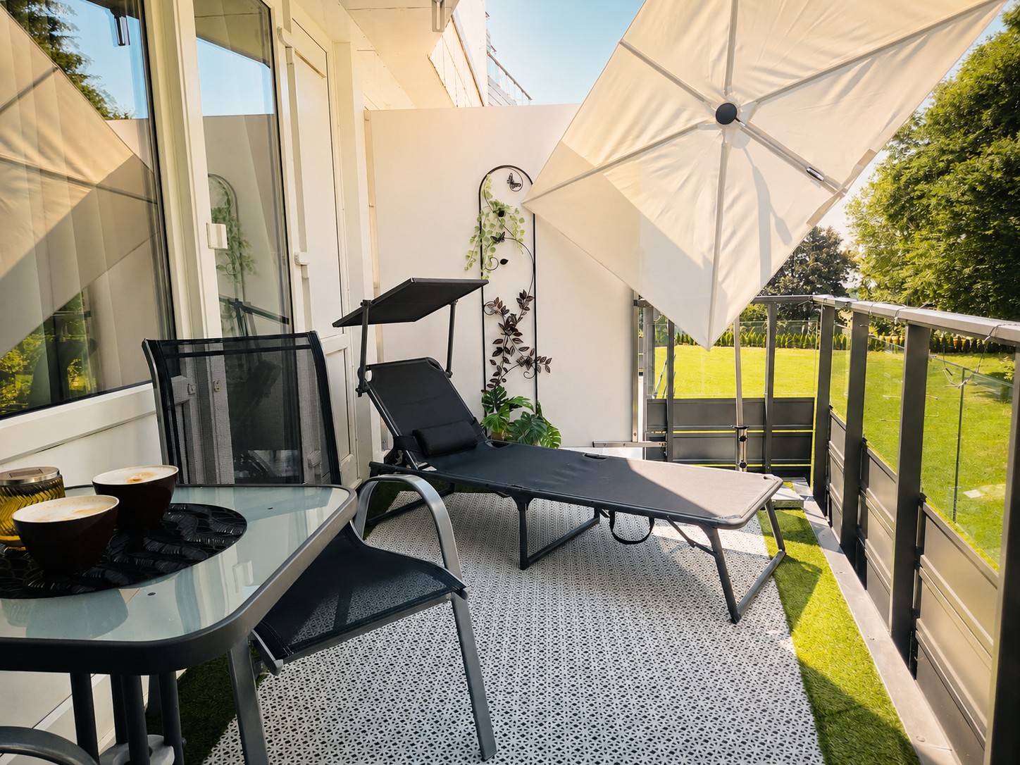 Balkon der Ferienwohnung Schönblick in Sankt Englmar