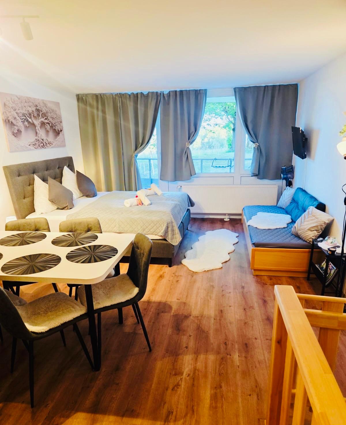 Wohnbereich Ferienwohnung Schönblick