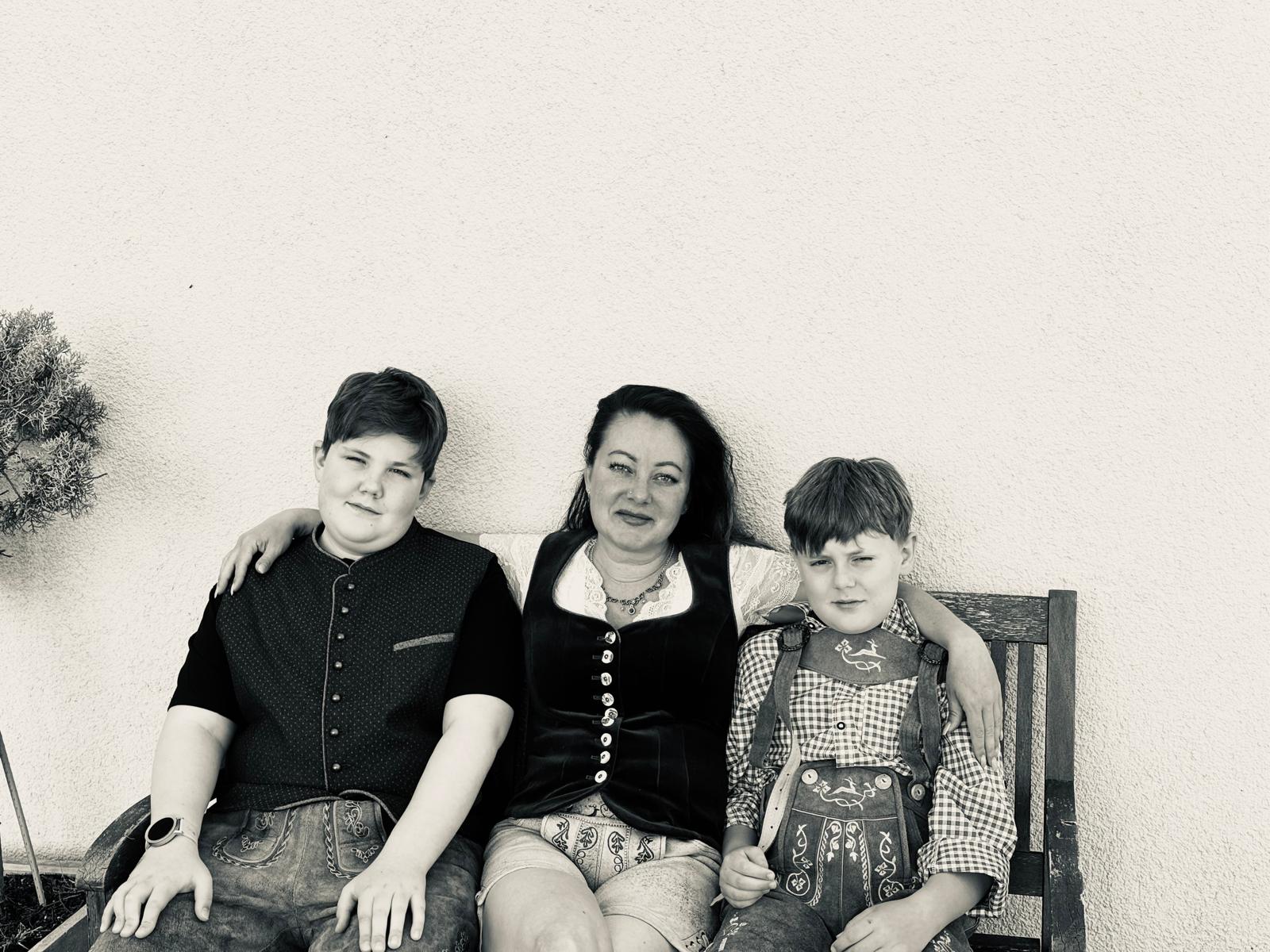 Ihre Gastgeberin Christine Derr